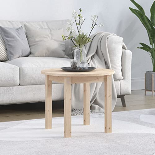 prissent Couchtisch 55x45cm Braun Massives Kiefernholz Pflanztisch Gartentisch Konsolentisch Tisch Wohnzimmer Blumenständer Coffee Table Side Table Druckertisch Nachtschrank von prissent