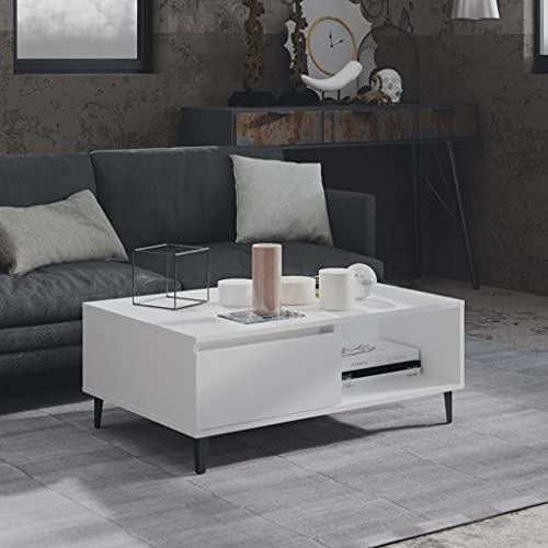 prissent Couchtisch Weiß 90 x 60 x 35 cm aus Spanplatte Couchtisch Couchtisch Wohnzimmer Couchtisch Holz Couchtisch Eleganter Couchtisch Dekoration Wohnzimmer prissent Couchtisch Weiß 90 x 60 x 35 cm aus Spanplatte Couchtisch Couchtisch Wohnzimmer Couchtisch Holz Couchtisch Eleganter Couchtisch Dekoration Wohnzimmer von prissent