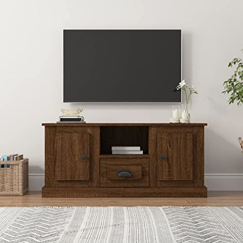prissent Fernsehschrank Lagerschrank Multifunktionale Möbel für Wohnzimmer Schlafzimmer oder Büro Stilvollen Design Braun Eichen-Optik 100x35,5x45 cm prissent Fernsehschrank Lagerschrank Multifunktionale Möbel für Wohnzimmer Schlafzimmer oder Büro Stilvollen Design Braun Eichen-Optik 100x35,5x45 cm von prissent