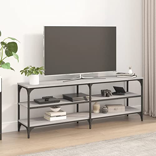 prissent Fernsehschrank Lagerschrank Multifunktionale Möbel für Wohnzimmer Schlafzimmer oder Büro Stilvollen Design Grau Sonoma 140x30x40 cm prissent Fernsehschrank Lagerschrank Multifunktionale Möbel für Wohnzimmer Schlafzimmer oder Büro Stilvollen Design Grau Sonoma 140x30x40 cm von prissent