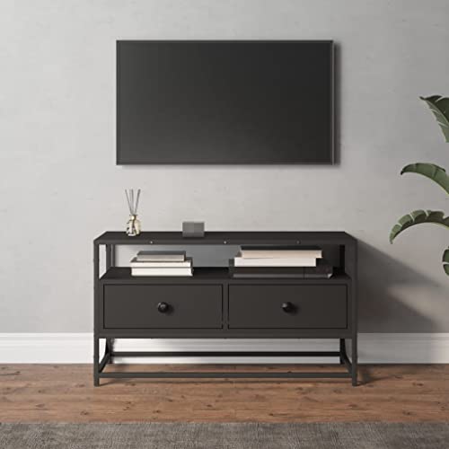 prissent Fernsehschrank Lagerschrank Multifunktionale Möbel für Wohnzimmer Schlafzimmer oder Büro Stilvollen Design Schwarz 80x35x45 cm prissent Fernsehschrank Lagerschrank Multifunktionale Möbel für Wohnzimmer Schlafzimmer oder Büro Stilvollen Design Schwarz 80x35x45 cm von prissent