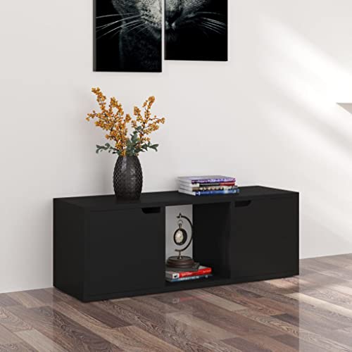 prissent Fernsehschrank Lagerschrank Multifunktionale Möbel für Wohnzimmer Schlafzimmer oder Büro Stilvollen Design Schwarz 88,5x27,5x30,5 cm prissent Fernsehschrank Lagerschrank Multifunktionale Möbel für Wohnzimmer Schlafzimmer oder Büro Stilvollen Design Schwarz 88,5x27,5x30,5 cm von prissent