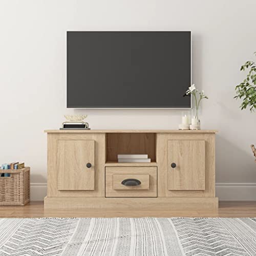 prissent Fernsehschrank Lagerschrank Multifunktionale Möbel für Wohnzimmer Schlafzimmer oder Büro Stilvollen Design Sonoma-Eiche 100x35,5x45 cm prissent Fernsehschrank Lagerschrank Multifunktionale Möbel für Wohnzimmer Schlafzimmer oder Büro Stilvollen Design Sonoma-Eiche 100x35,5x45 cm von prissent