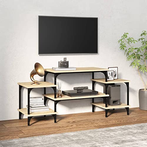 prissent Fernsehschrank Lagerschrank Multifunktionale Möbel für Wohnzimmer Schlafzimmer oder Büro Stilvollen Design Sonoma-Eiche 117x35x52 cm prissent Fernsehschrank Lagerschrank Multifunktionale Möbel für Wohnzimmer Schlafzimmer oder Büro Stilvollen Design Sonoma-Eiche 117x35x52 cm von prissent