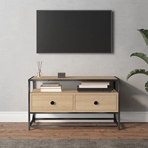 prissent Fernsehschrank Lagerschrank Multifunktionale Möbel für Wohnzimmer Schlafzimmer oder Büro Stilvollen Design Sonoma-Eiche 80x35x45 cm prissent Fernsehschrank Lagerschrank Multifunktionale Möbel für Wohnzimmer Schlafzimmer oder Büro Stilvollen Design Sonoma-Eiche 80x35x45 cm von prissent