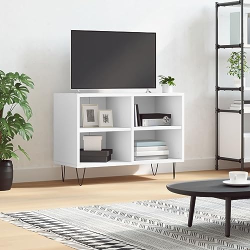prissent Fernsehschrank Lagerschrank für Wohnzimmer Schlafzimmer oder Büro Multifunktionale Möbel Stilvollen Design Weiß 69,5x30x50 cm prissent Fernsehschrank Lagerschrank für Wohnzimmer Schlafzimmer oder Büro Multifunktionale Möbel Stilvollen Design Weiß 69,5x30x50 cm von prissent