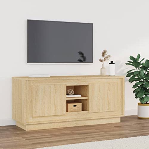 prissent Fernsehschrank Multifunktionale Möbel Lagerschrank für Wohnzimmer Schlafzimmer oder Büro Stilvollen Design Sonoma-Eiche 102x35x45 cm prissent Fernsehschrank Multifunktionale Möbel Lagerschrank für Wohnzimmer Schlafzimmer oder Büro Stilvollen Design Sonoma-Eiche 102x35x45 cm von prissent