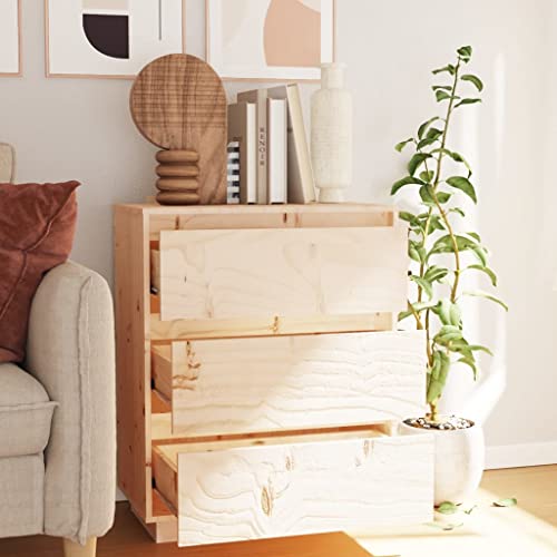 prissent Sideboard Kommode 60x34x75 cm Beistellschrank Aufbewahrungsschrank Schrank für Schlafzimmer, Wohnzimmer, Bad, Jugendzimmer und Büro Kitchen Cabinet Braun von prissent