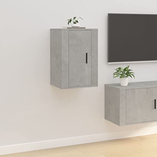 prissent TV-Wandschrank Lagerschrank Multifunktionale Möbel für Wohnzimmer Schlafzimmer oder Büro Stilvollen Design Betongrau 40x34,5x60 cm prissent TV-Wandschrank Lagerschrank Multifunktionale Möbel für Wohnzimmer Schlafzimmer oder Büro Stilvollen Design Betongrau 40x34,5x60 cm von prissent