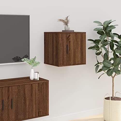 prissent TV-Wandschrank Lagerschrank Multifunktionale Möbel für Wohnzimmer Schlafzimmer oder Büro Stilvollen Design Braun Eichen-Optik 40x34,5x40 cm prissent TV-Wandschrank Lagerschrank Multifunktionale Möbel für Wohnzimmer Schlafzimmer oder Büro Stilvollen Design Braun Eichen-Optik 40x34,5x40 cm von prissent