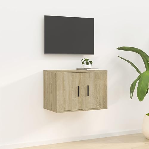 prissent TV-Wandschrank Lagerschrank Multifunktionale Möbel für Wohnzimmer Schlafzimmer oder Büro Stilvollen Design Sonoma-Eiche 57x34,5x40 cm prissent TV-Wandschrank Lagerschrank Multifunktionale Möbel für Wohnzimmer Schlafzimmer oder Büro Stilvollen Design Sonoma-Eiche 57x34,5x40 cm von prissent