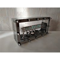 Zusammengebaut Iv-18 Ved Tube Clock Steampunk Nixie Ära Schreibtischkunst Zusammengebaut Iv-18 Ved Tube Clock Steampunk Nixie Ära Schreibtischkunst von privetdnepr