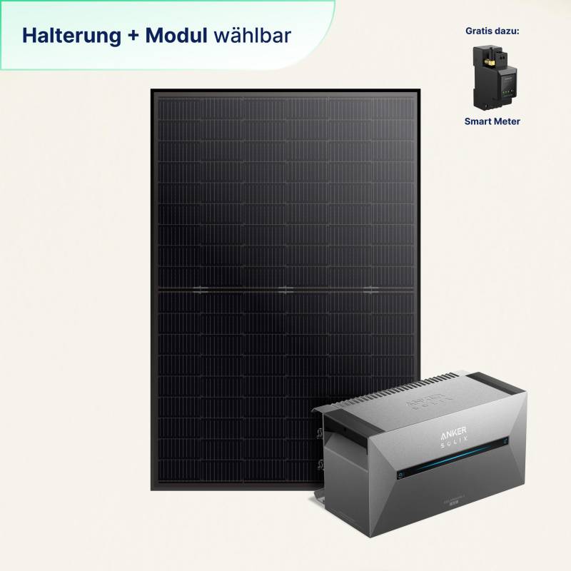 Erweiterungsset 9: Solarbank 2 AC + 1 Solarmodul von priwatt