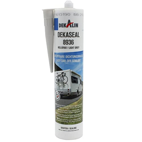 Dekalin Dekaseal 8936 Dichtmasse 310ml Kartusche hellgrau Wohnmobil Caravan Boot abtupfbar von pro-Styling design for perfection