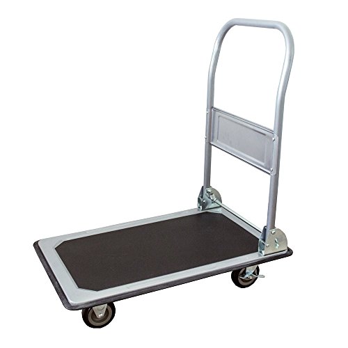 Plattformwagen anthrazit-grau 150 KG von pro-bau-tec