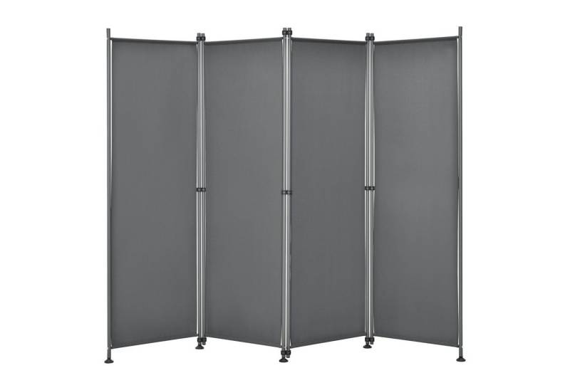 pro.tec Paravent, »Modica« Trennwand Outdoor Sichtschutz 170x215cm Mittelgrau von pro.tec