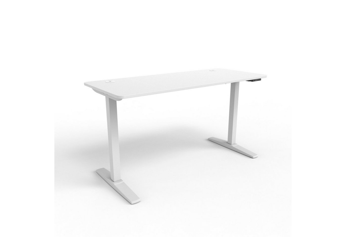 pro.tec Schreibtisch, »Kento« mit Active Mode und Memory-Funktion 140x60cm Weiß von pro.tec