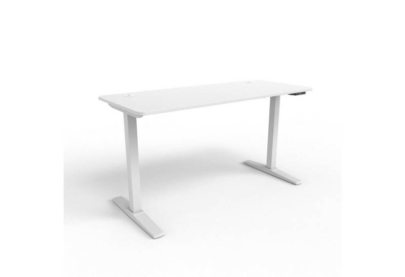pro.tec Schreibtisch, »Kento« mit Active Mode und Memory-Funktion 140x60cm Weiß von pro.tec