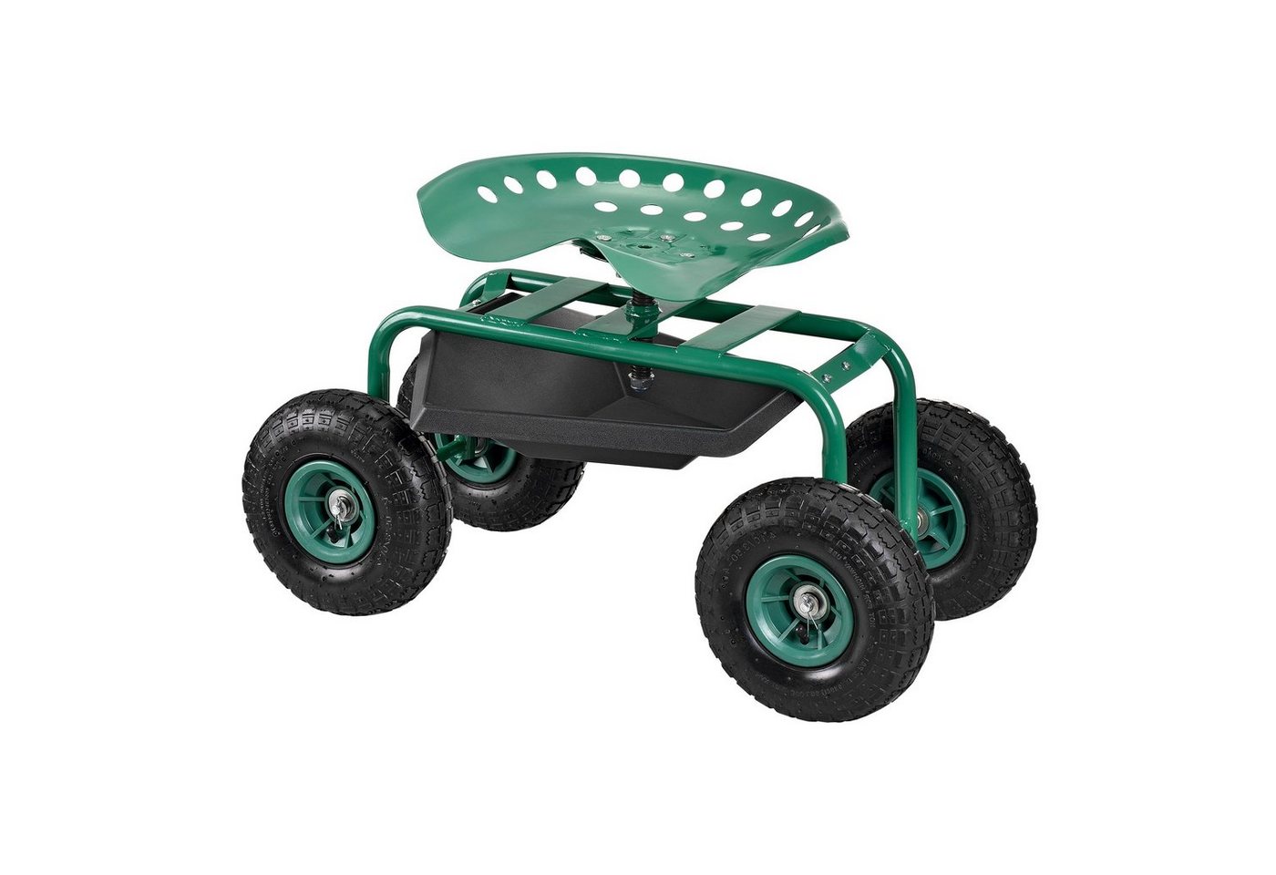 pro.tec Schubkarre, Fahrbarer Gartensitz bis 135 kg Rollsitz 81 x 44,5 x 54 cm Grün pro.tec Schubkarre, Fahrbarer Gartensitz bis 135 kg Rollsitz 81 x 44,5 x 54 cm Grün von pro.tec