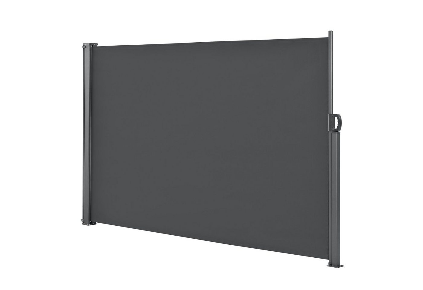 pro.tec Seitenarmmarkise »Montijo« Sichtschutz 160 x 300 Windschutz Grau von pro.tec