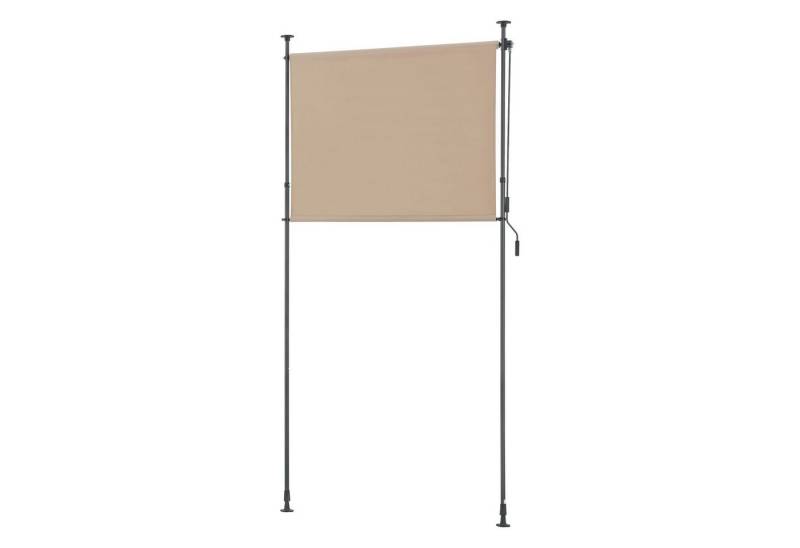 pro.tec Senkrechtmarkise »Cimarra« Outdoor-Sichtschutz Sandfarben 120 x 270 cm von pro.tec