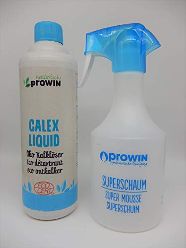 proWIN Power Kalklöser 500ml + Sprühflasche von Prowin