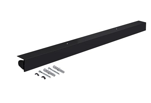 ERSATZKASSETTE DUSCHROLLO SCHWARZ FÜR ERSATZROLLEN VON 60 CM BIS 180 CM (146 cm breit) von probath