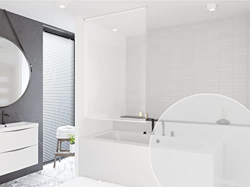 probath Basic DUSCHROLLO 140x240 cm Uni Weiss DUSCHVORHANG! Shower Rollo Curtain probath Basic DUSCHROLLO 140x240 cm Uni Weiss DUSCHVORHANG! Shower Rollo Curtain von probath