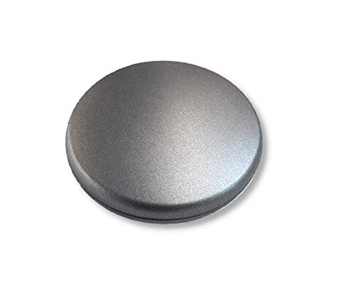 Magnetgriff für Flächenvorhänge, Gardinenmagnet, Raffmagnet für Gardinen, Ø 45mm, granit von prodecoshop