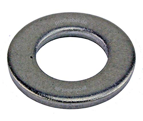 DIN 125 Unterlegscheibe Edelstahl A4 V4A A 13 * 25 Stück DIN 125 Unterlegscheibe Edelstahl A4 V4A A 13 * 25 Stück von produebel.de Der Befestigungsspezialist