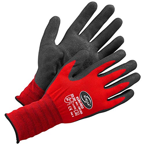 Montagehandschuhe Schutzhandschuhe Handschuhe KORSAR® Kori-Red (144, 10) von produebel.de Der Befestigungsspezialist