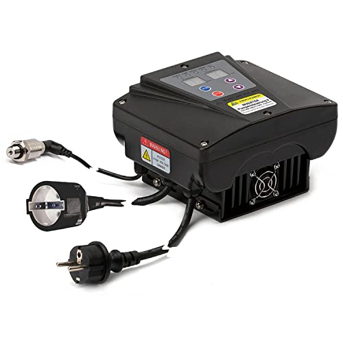 INVERTER-PUMPENSTEUERUNG verkabelt DRUCKSCHALTER Druckwächter Automatic-Controller Durchflusswächter für Hauswasserwerk Pumpe Brunnenpumpe Kreiselpumpe Tauchpumpe Tiefbrunnenpumpe von AMUR