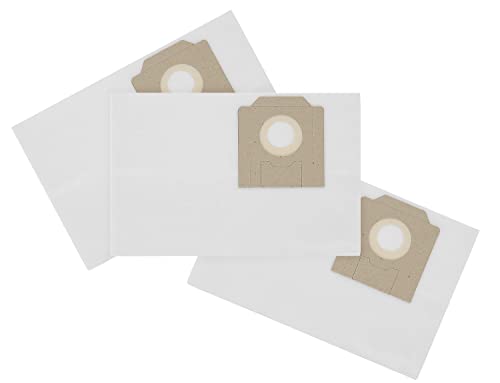 3x Vlies Staubbeutel Filtersack für FEINSTAUB/BAUSTAUB 6-lagig für Fein Dustex II, Dustex 25 von profilters
