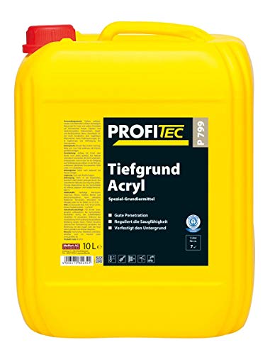 ProfiTec P 799 Tiefgrund Acryl Spezial-Grundiermittel 10 L von profitec