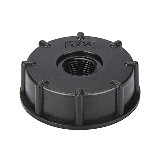 profiwoab IBC-Adapter IBC Tank Zubehör 1/2" Innengewinde S60x6 IBC-Behälterzubehör Adapterdeckeldeckel Kunststoff von profiwoab