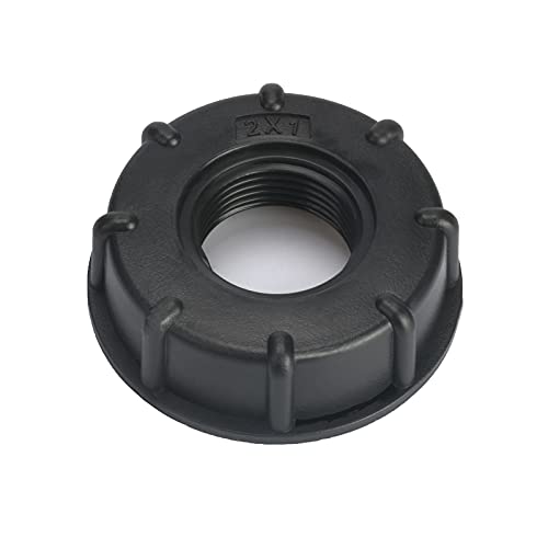 profiwoab IBC-Adapter IBC Tank Zubehör1" Innengewinde S60x6 IBC-Behälterzubehör Adapterdeckeldeckel von profiwoab