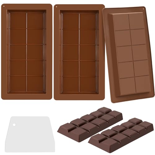 profiwoab Schokoladenform SilikonTief Schokoladentafel Form form für schokolade dubai 2 Stück Schokolade Form Für Diy Schokolade Praline Süßigkeiten von profiwoab