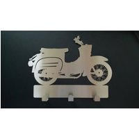 Schwalbe Simson S51 Schlüsselbrett in Edelstahl Ostalgie Ddr von prolasertec