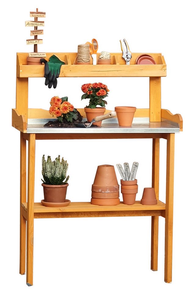 promadino Pflanztisch, BxTxH: 84x38x130 cm von promadino