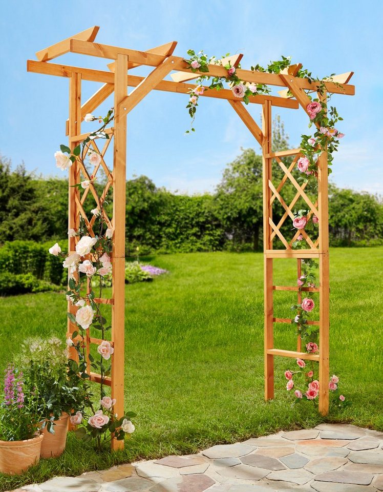 promadino Rosenbogen Pergola Ben, BxTxH: 200x65x208 cm von promadino