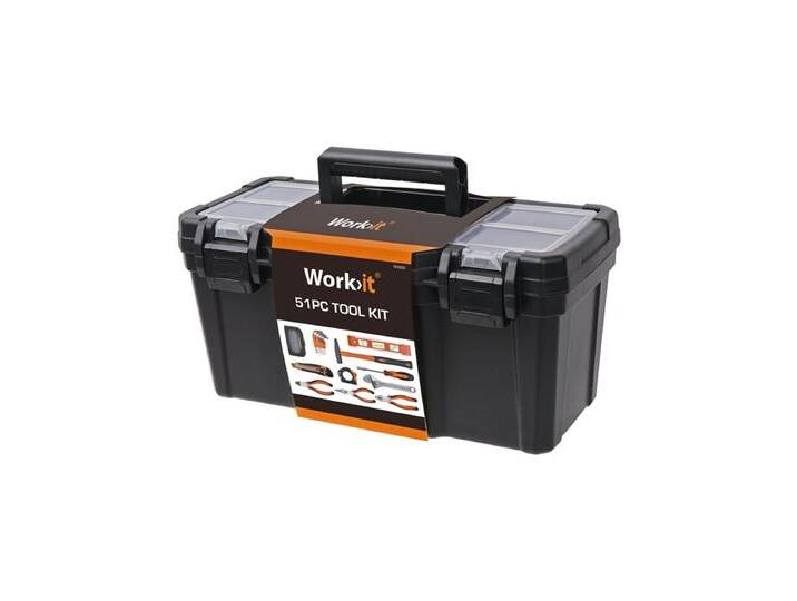 Work>it Tool set with tool case 51 items Work>it Tool set with tool case 51 items von proshop
