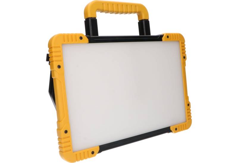 proventa LED Arbeitsleuchte Hybrid LED-Baustrahler, LED, Netz & Akkubertieb 47W kaltweiß IK08 5m Zuleitung IP54 von proventa