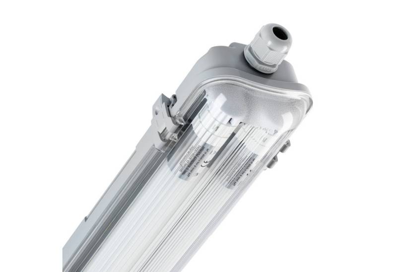 proventa LED Deckenleuchte LED-Feuchtraumwanne, LED, 120cm 35W neutralweiß 2x G13 von proventa