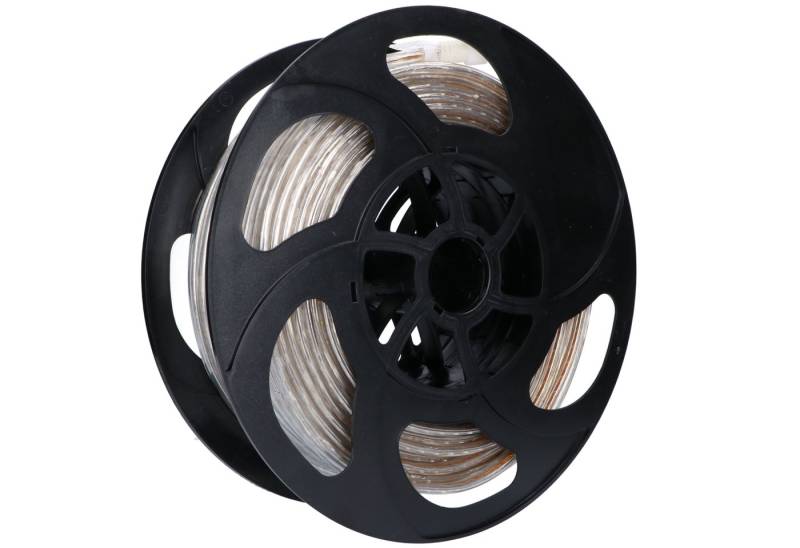 proventa LED Gartenleuchte LED Lichtschlauch, LED, 50m 375W kaltweiß IP65 Außeneinsatz geeignet von proventa