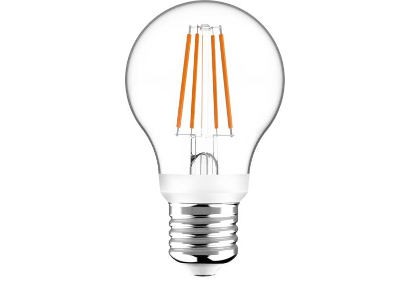 proventa LED-Leuchtmittel LED-Birne, E27, E27 mit HF-Bewegungssensor 7W warmweiß Dämmerungssensor von proventa