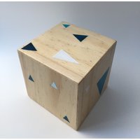 Schreibtisch Zubehör-Dekorative Block "Dreieck Madness" von prphtess