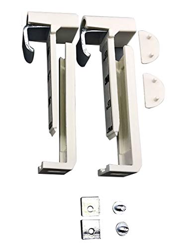 Falzfix - Jalousien-Klemmträger (2 Stück) für die Montage in der Glasleiste Ihres PVC-/Kunststofffensters ohne Bohren von ps FASTFIX