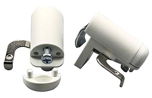 ps FASTFIX-Klemmträger für Jalousien (2 Stück) - Montage ohne Bohren direkt auf dem Fensterflügel Ihres PVC-/Kunststofffensters von ps FASTFIX