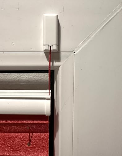 ps FASTFIX Plissee Spannschuh direkt zum Kleben auf dem Rahmen (o. Glasleiste) - (4 Stück) - Universal-Klebeplatten für Montage ohne zu Bohren von ps FASTFIX