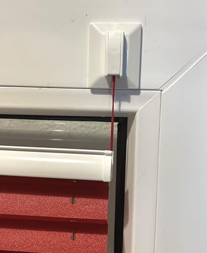 Klebeplatte für Plissees mit integriertem Spannschuh ***Vorteilspack*** (3X 4 Stück) - Flache Universal-Klebeplatte für Rahmenmontage ohne zu Bohren - ps QUICKFIX von ps QUICKFIX